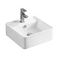 Square Ceramic Basin Bathroom Wash Counter Top Hand Wash Bowl Sink Vanity Above Basins