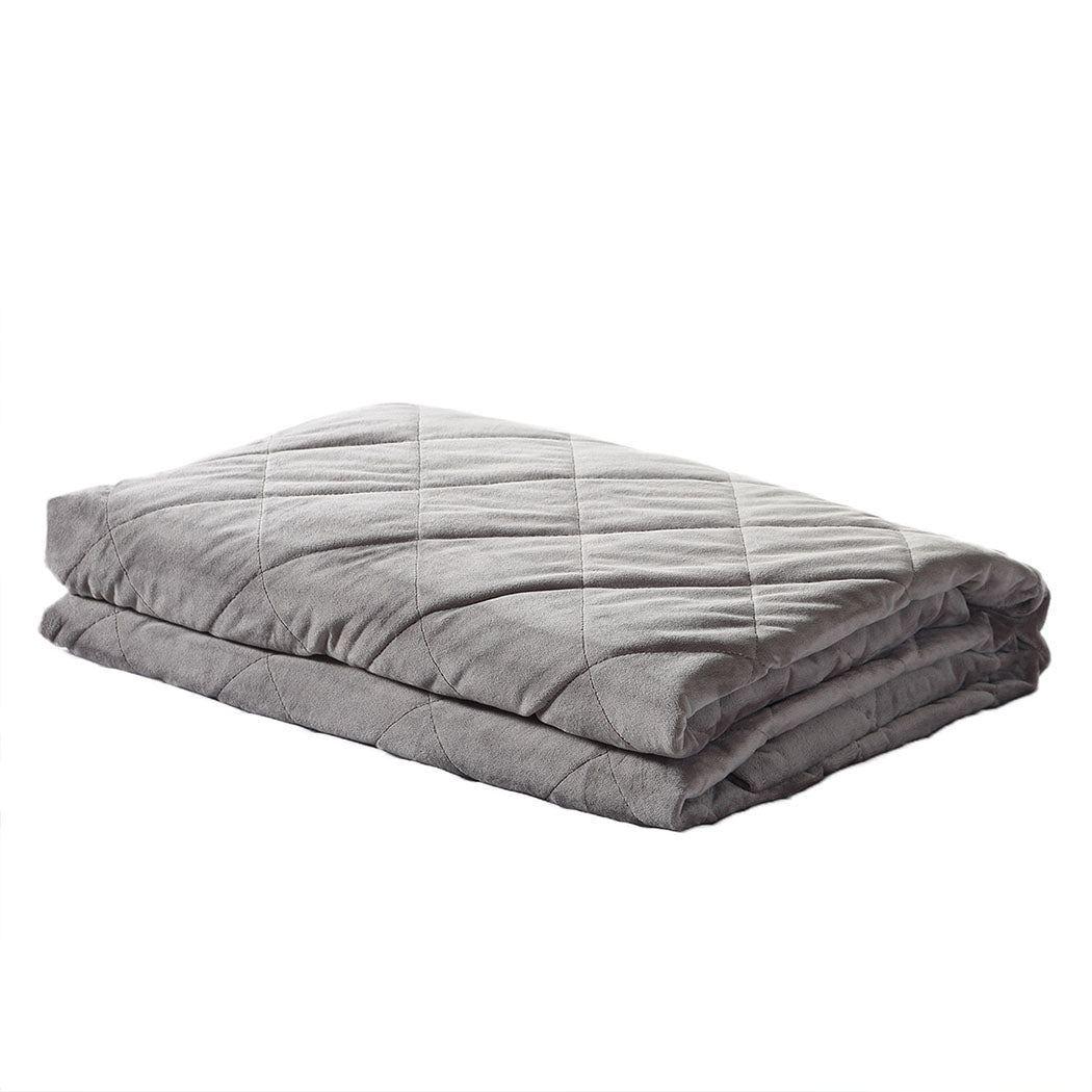 Winston Weighted Soft Blanket 5KG Anti-Anxiety Gravity - Grey