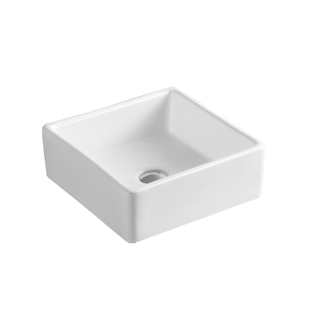 Ceramic Basin Bathroom Wash Counter - Square