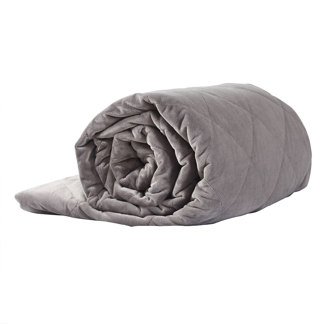 Winston Weighted Soft Blanket 5KG Anti-Anxiety Gravity - Grey