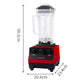 Spector 2L Commercial Blender Smoothie Red