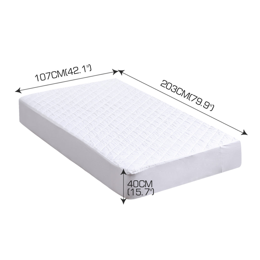 King Single DreamZ Fully Fitted Waterproof Microfiber Mattress Protector