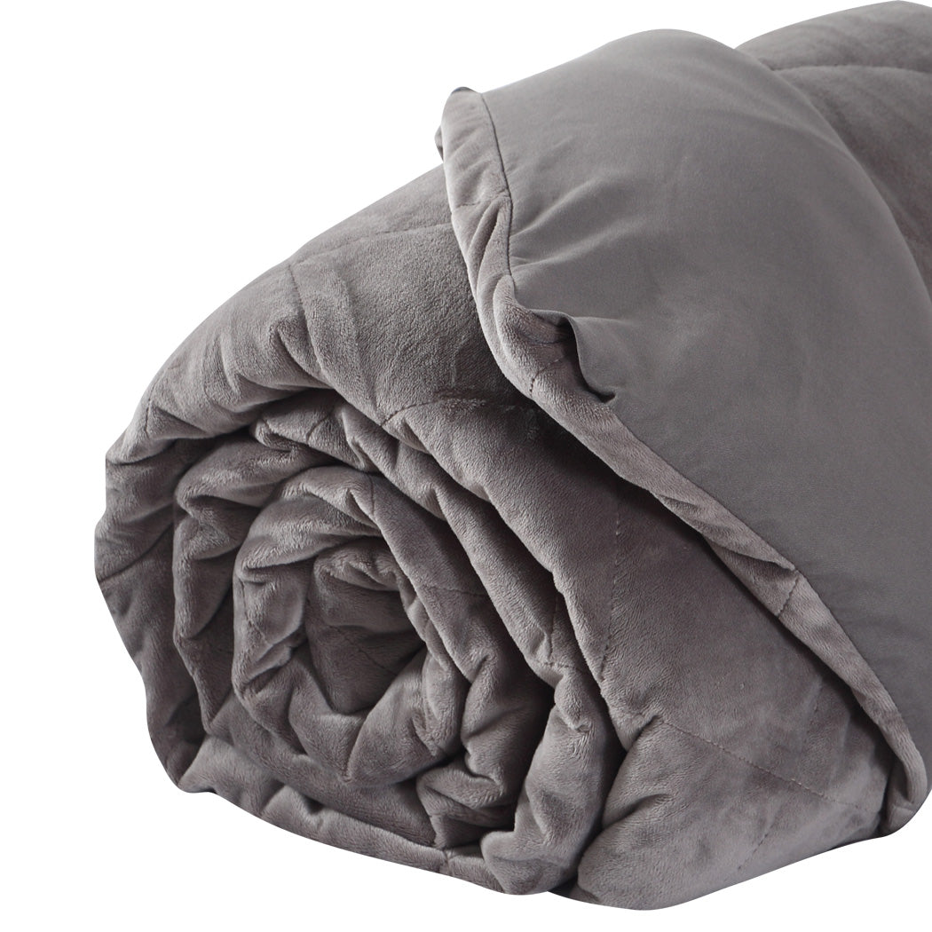 Winston Weighted Soft Blanket 5KG Anti-Anxiety Gravity - Grey