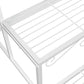 Levede 3 Tier Rectangle Metal Plant Stand Flower Pot Planter Corner Shelf White