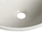 Round Ceramic Basin Bathroom Wash Counter Top Hand Wash Bowl Sink Vanity Above Basins