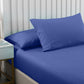 Queen Royal Comfort Bamboo Cooling 2000TC 3-Piece Combo Set - Royal Blue