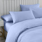 QUEEN 2000TC Bamboo Cooling Quilt Cover Set - Light Blue