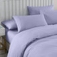 QUEEN 2000TC Bamboo Cooling Quilt Cover Set - Lilac Grey