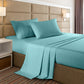 King Casa Decor Bamboo Cooling 2000TC Sheet Set - Aqua