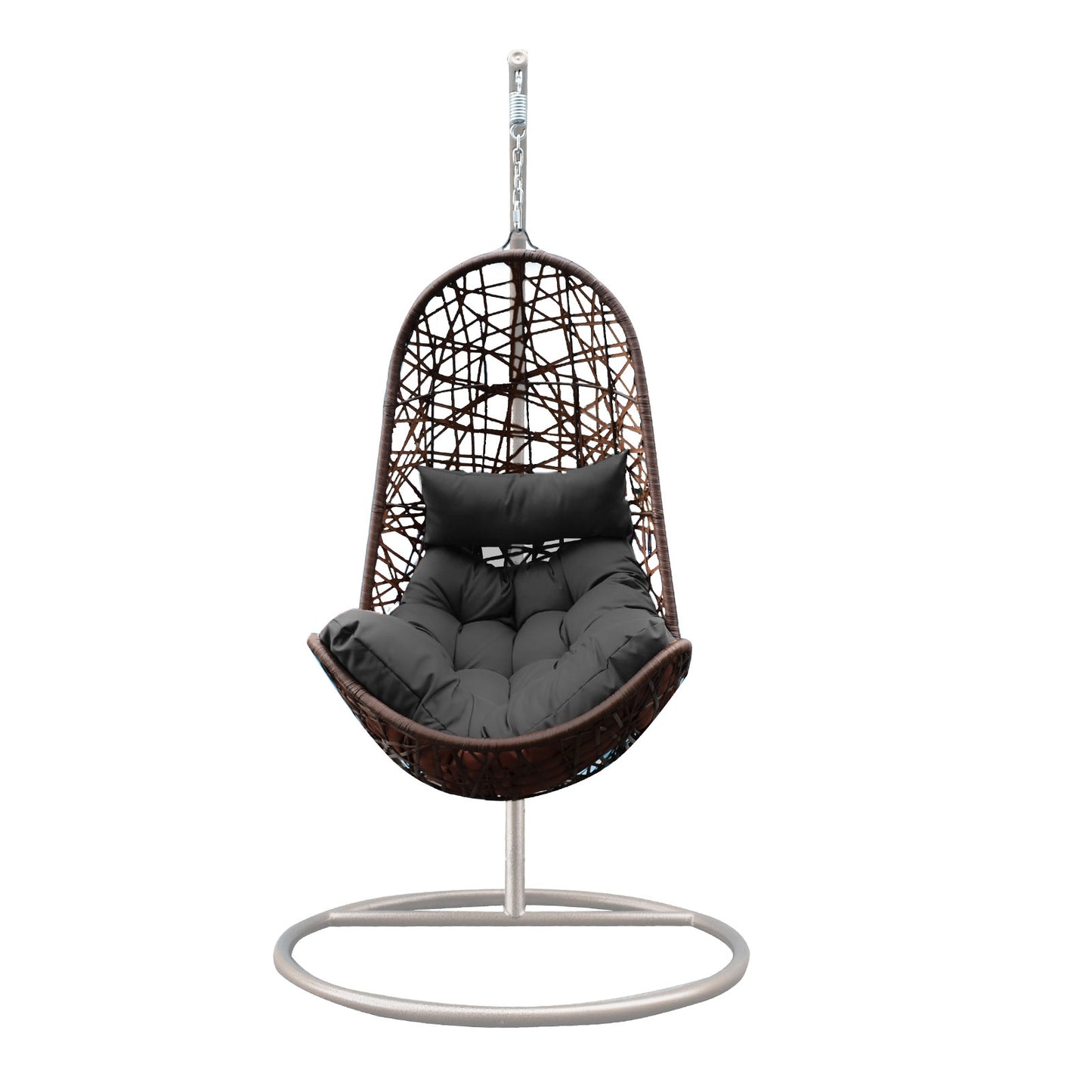 Devi Egg Chair - Oatmeal and Grey