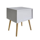 Courtenay Wooden Bedside Tables - Light Brown