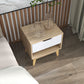 Kelowna Wooden Bedside Tables - Light Brown