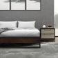 Blake Metal And Wood Bed Base - Queen