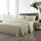 Queen Royal Comfort Blended Bamboo Sheet Oatmeal -