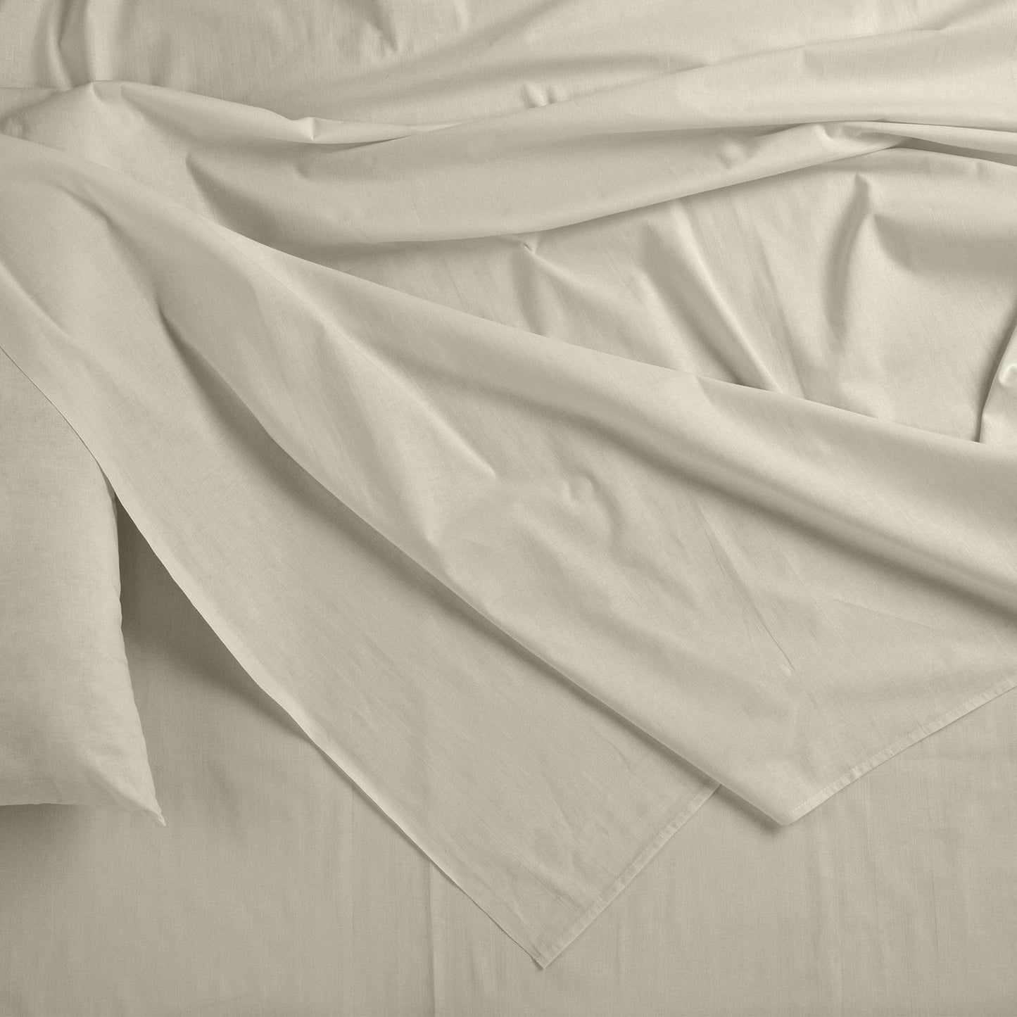 Queen Royal Comfort Blended Bamboo Sheet Oatmeal -