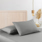 Single Casa Decor Bamboo Cooling 2000TC Sheet Set Cloud Grey