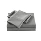 Single Casa Decor Bamboo Cooling 2000TC Sheet Set Cloud Grey