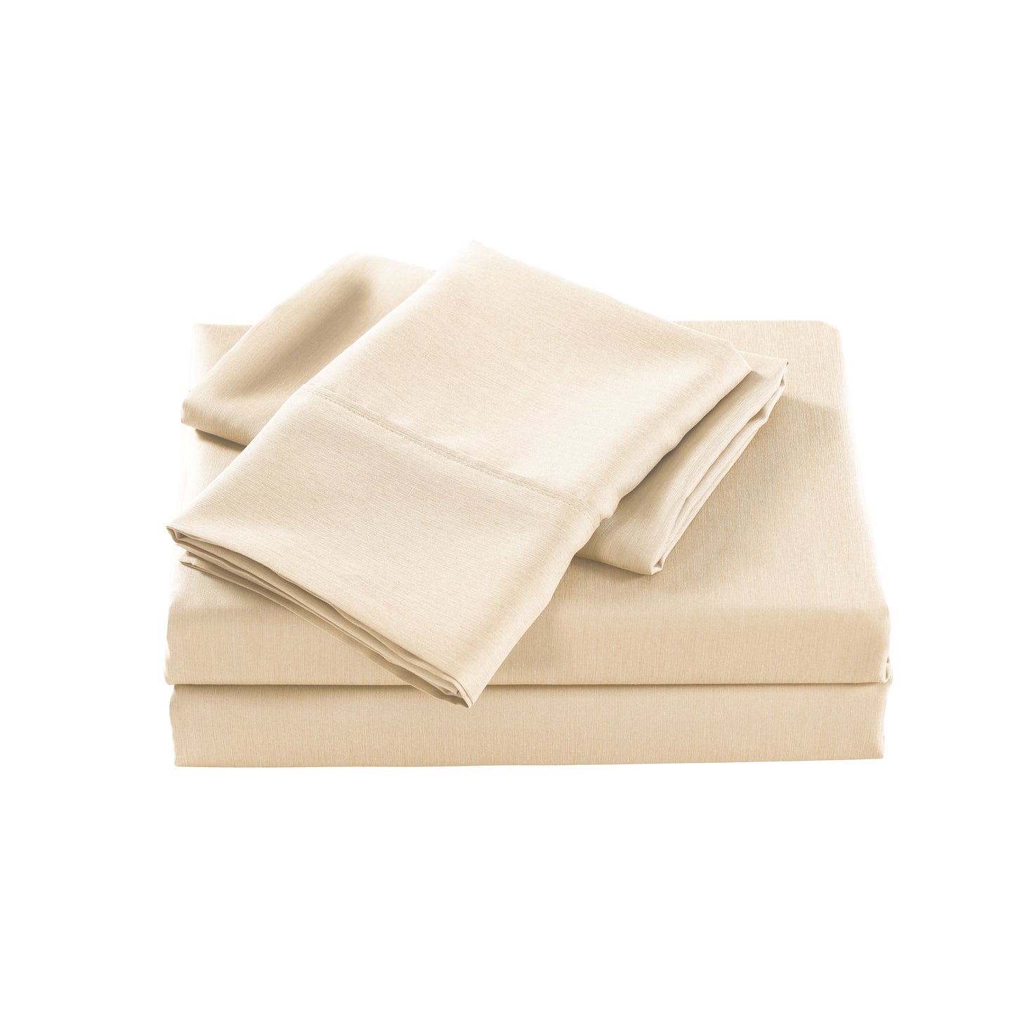 Single Casa Decor Bamboo Cooling 2000TC Sheet Set Oatmeal