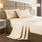 Double Casa Decor Bamboo Cooling 2000TC Sheet Set Oatmeal