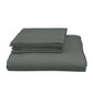 KING Blended Bamboo Quilt Cover Set - Charcoal