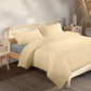 KING 1000TC 3-Piece Blended Bamboo Quilt Cover Sets - Beige