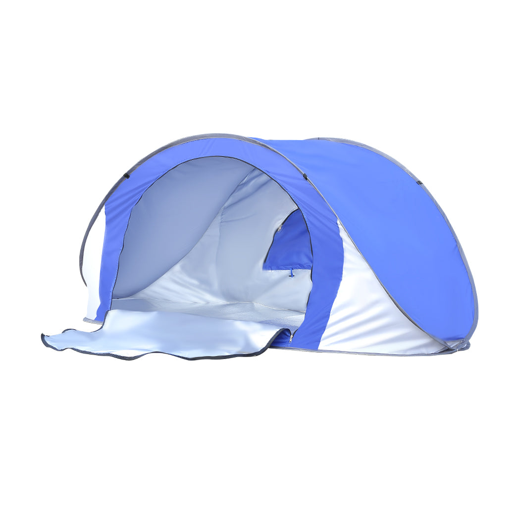 Pop Up Tent Beach Camping Tents 2-3 Person Hiking Portable Shelter