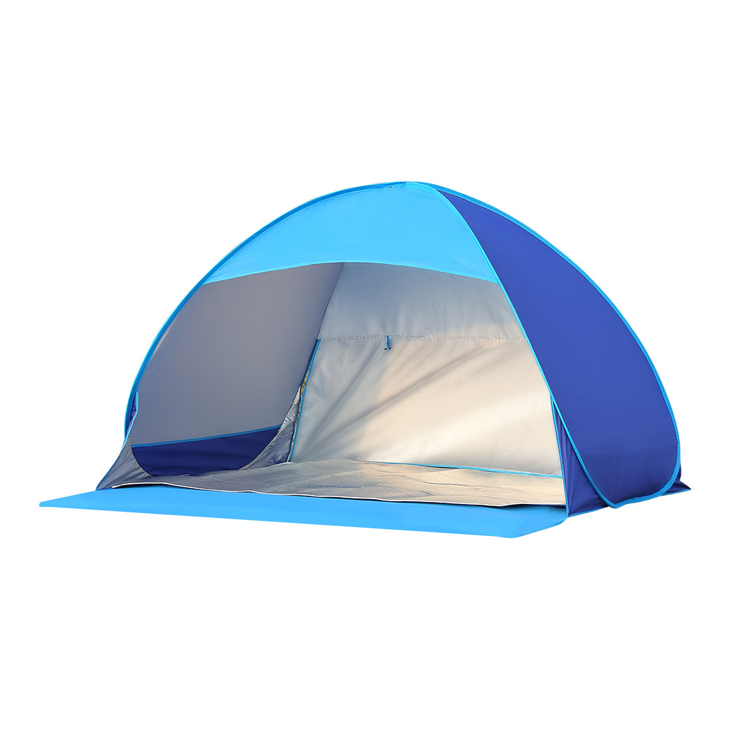 Pop Up Tent Camping Beach Tents 2-3 Person Hiking Portable Shelter