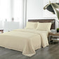 Double Royal Comfort Blended Bamboo Sheet Set Dark Ivory