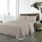 Queen Royal Comfort Blended Bamboo Sheet Set - Warm Grey