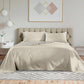 Queen Kensington 1200TC Cotton Sheet Set Stripe - Sand