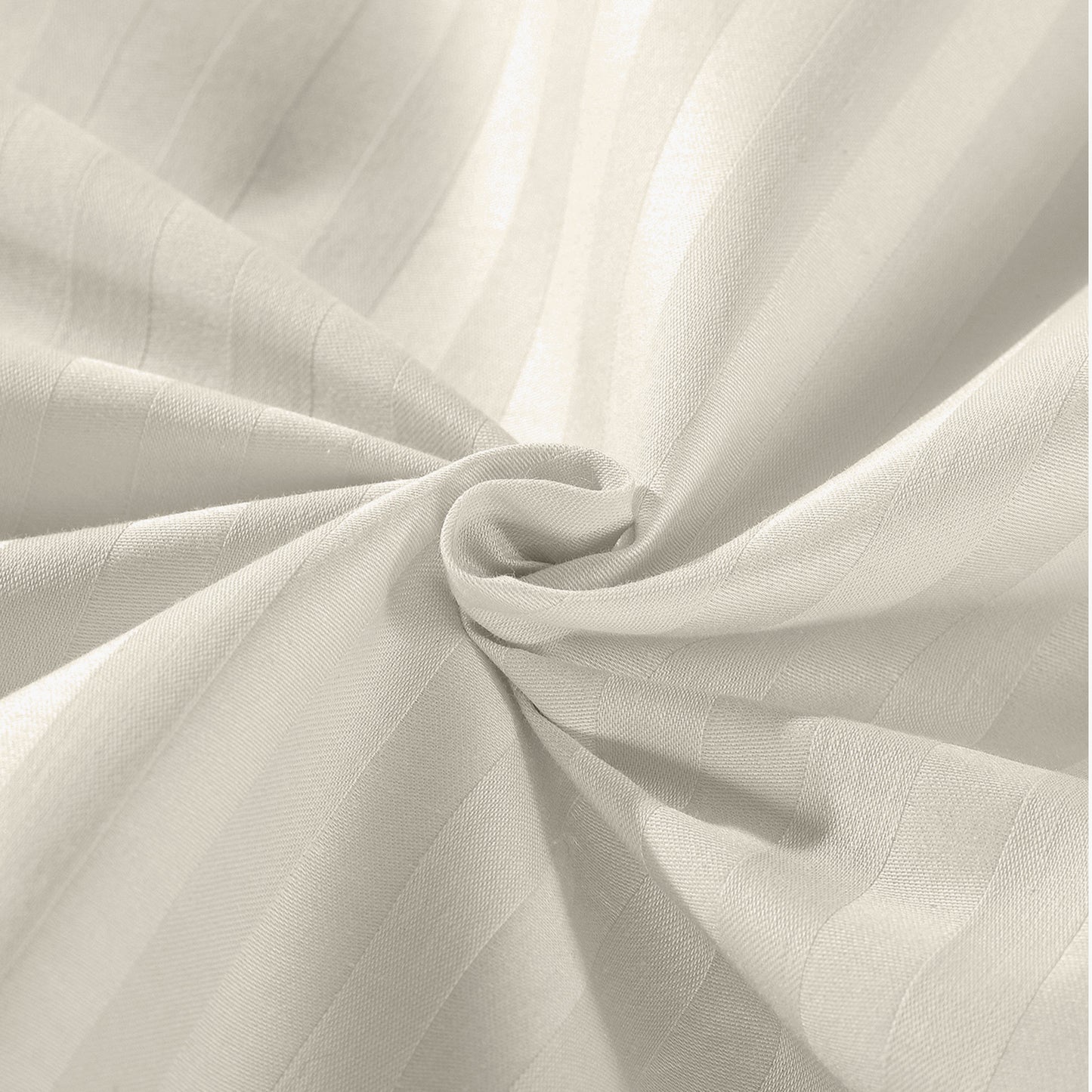 Queen Kensington 1200TC Cotton Sheet Set Stripe - Sand