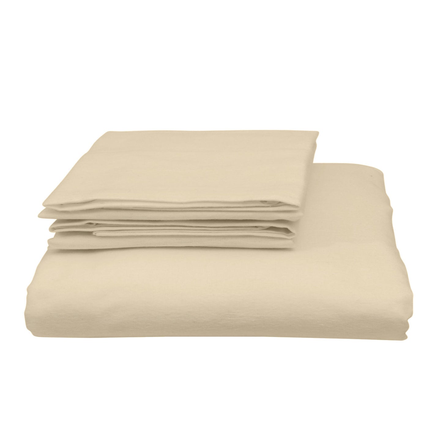 DOUBLE 1000TC 3-Piece Blended Bamboo Quilt Cover Sets - Dark Ivory