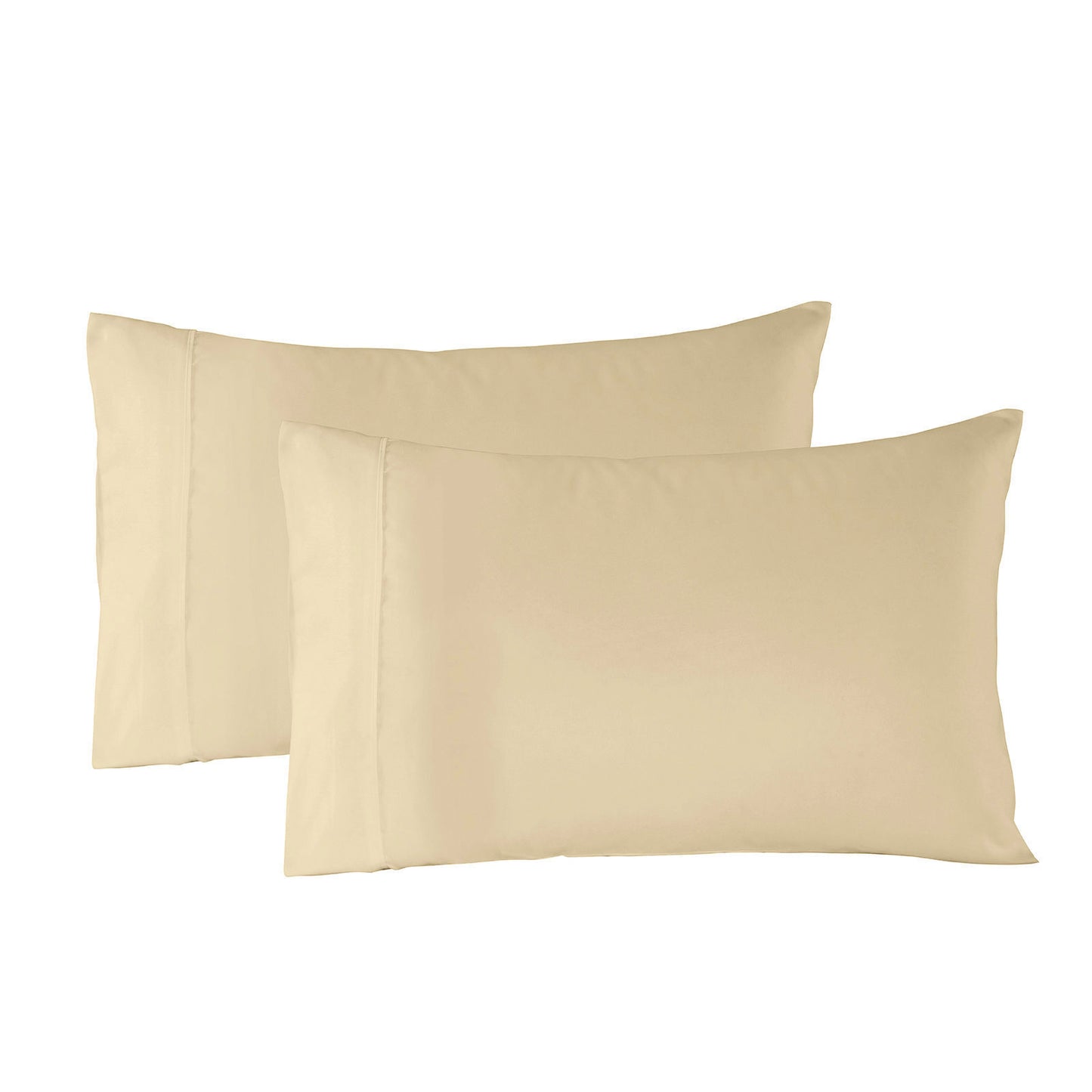 QUEEN 1000TC 3-Piece Blended Bamboo Quilt Cover Sets - Beige