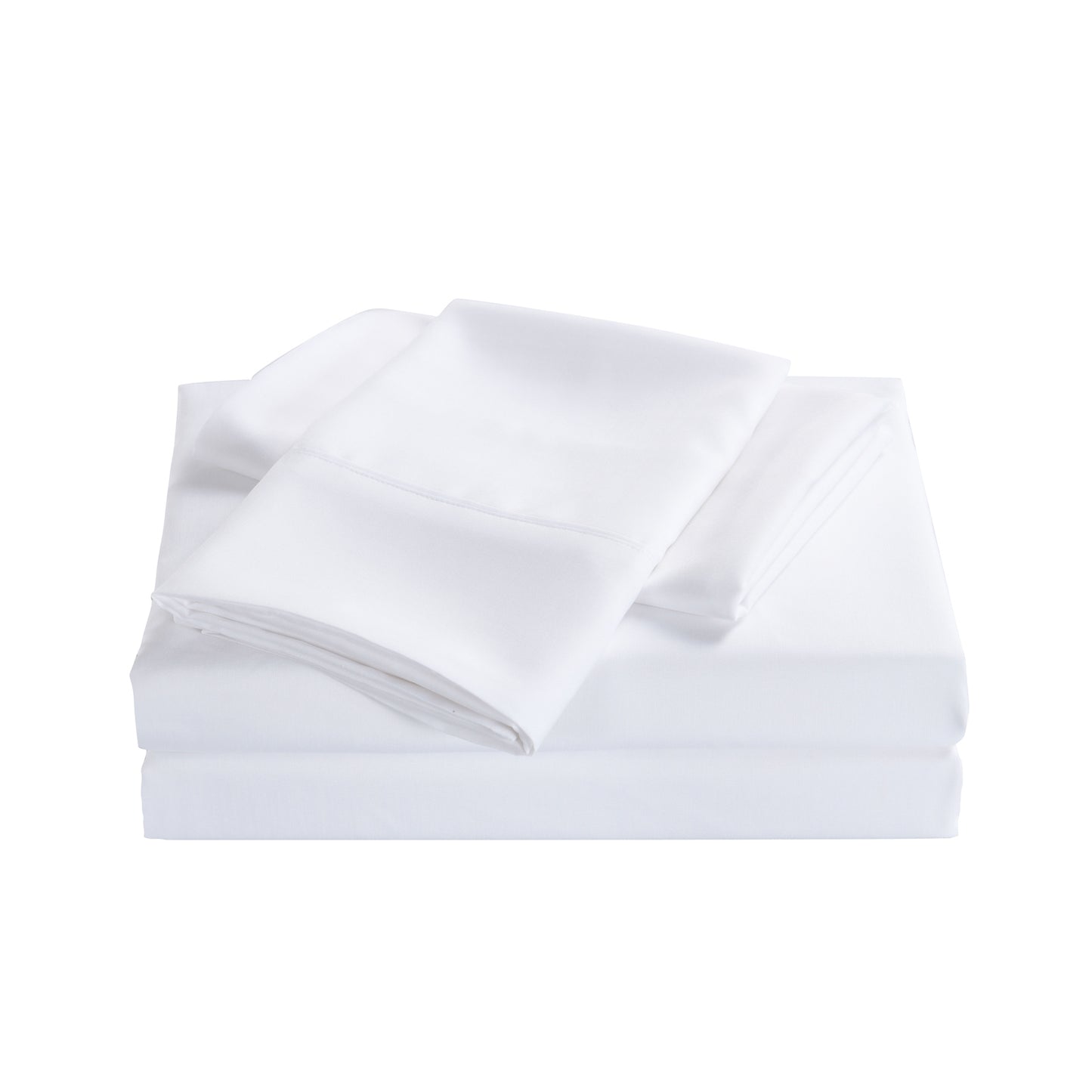 Double Royal Comfort Bamboo Cooling 2000TC Sheet Set - White