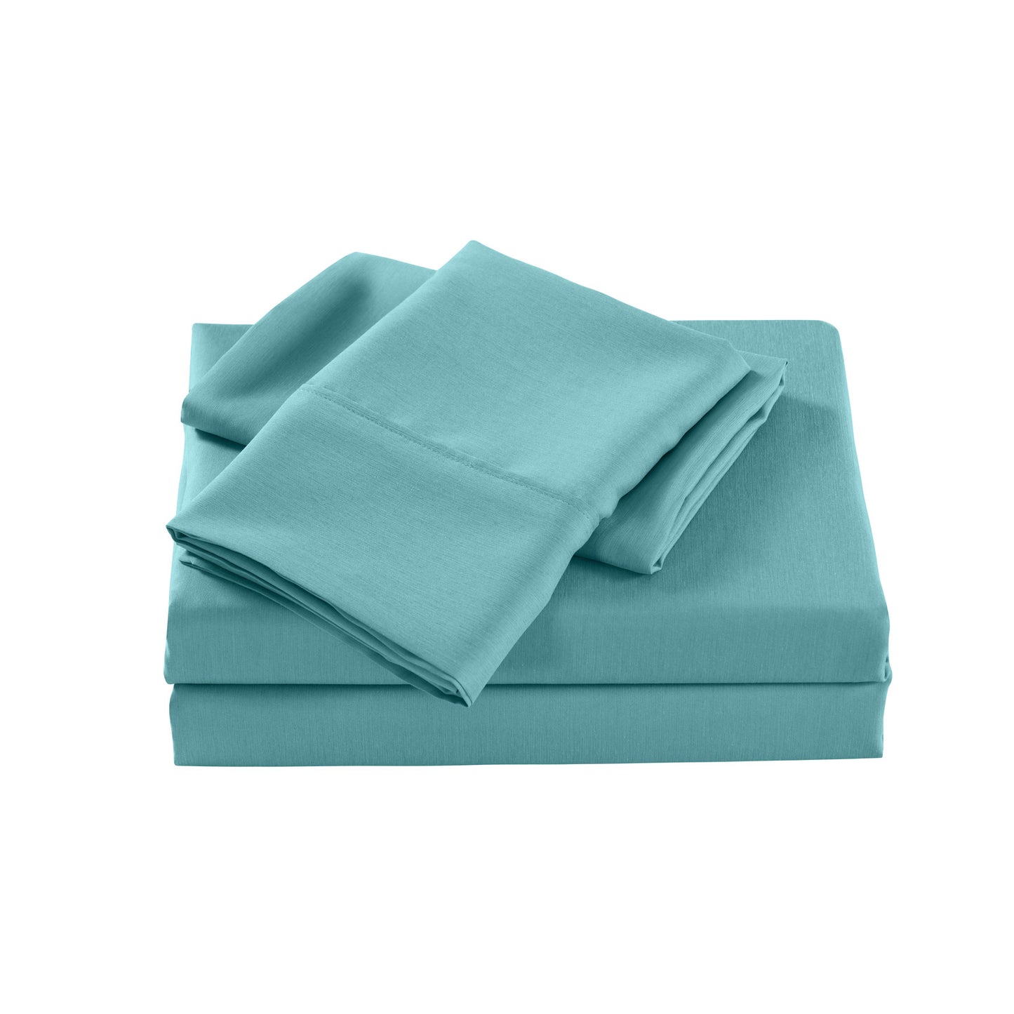 Single Royal Comfort Bamboo Cooling 2000TC Sheet Set - Aqua