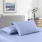 Single Royal Comfort Bamboo Cooling 2000TC Sheet Set - Light Blue