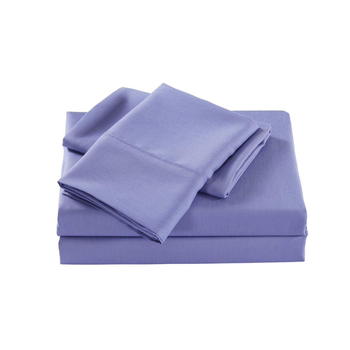 Single Royal Comfort Bamboo Cooling 2000TC Sheet Set - Mid Blue