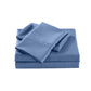 King Single Royal Comfort Bamboo Cooling 2000TC Sheet Set - Denim