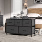 Levede Chest of 5 Drawers Storage Cabinet Dark Grey