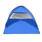 Pop Up Beach Tent Camping Portable Shelter Shade 4 Person Tents Fish Blue