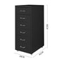 Levede 6 Drawer Office Cabinet Drawers Black