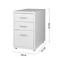 Levede 3 Drawer Office Drawers Cabinet White