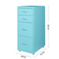 Levede 4 Drawer Office Drawers Cabinet Blue