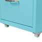 Levede 4 Drawer Office Drawers Cabinet Blue