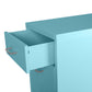 Levede 4 Drawer Office Drawers Cabinet Blue