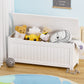 Kids Toy Box Storage Chest Cabinet - White