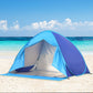 Pop Up Camping Tent Beach Tents 2-3 Person Hiking Portable Shelter