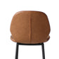 Set of 2 Zurich Bar Stool Barstools Counter - Brown