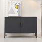 Magnus Buffet Sideboard Metal Cabinet - Charcoal