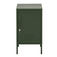 Quesnel Bedside Table Metal Cabinet - Green